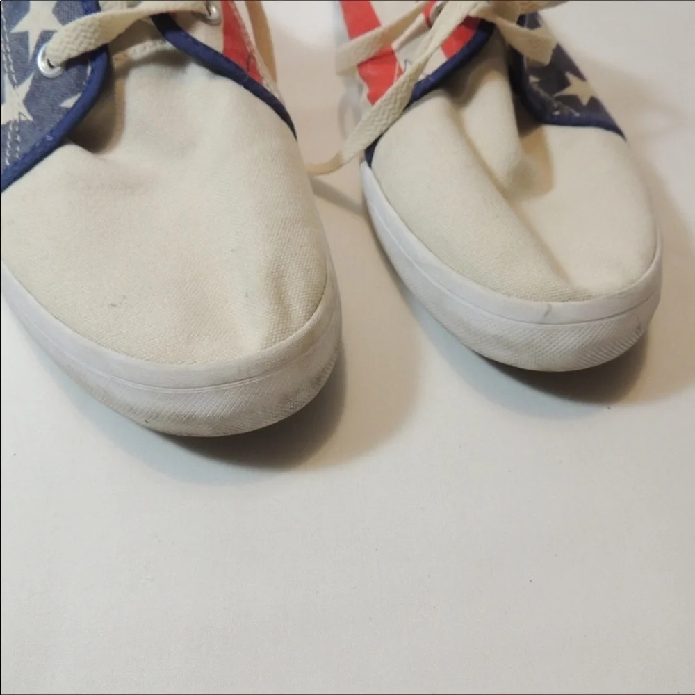 CONVERS Unisex Flag Print Size 9.5(Men) 11(women) - Picture 3 of 7